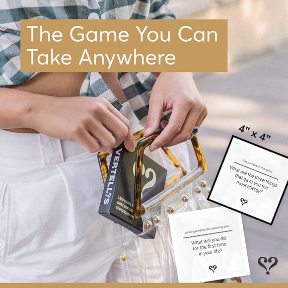 VERTELLIS Classic - Conversation Starter Card Game to Have Meaningful Connection - Picture 6 of 7